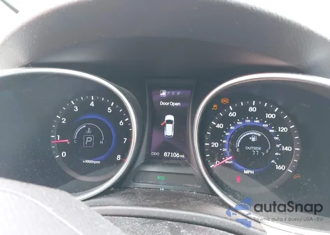 2013 Hyundai Santa Fe Sport 2.0T z USA, uszkodzony, nr VIN 5XYZU3LA0DG027149